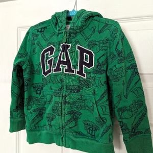 Boys GAP zip hoodie